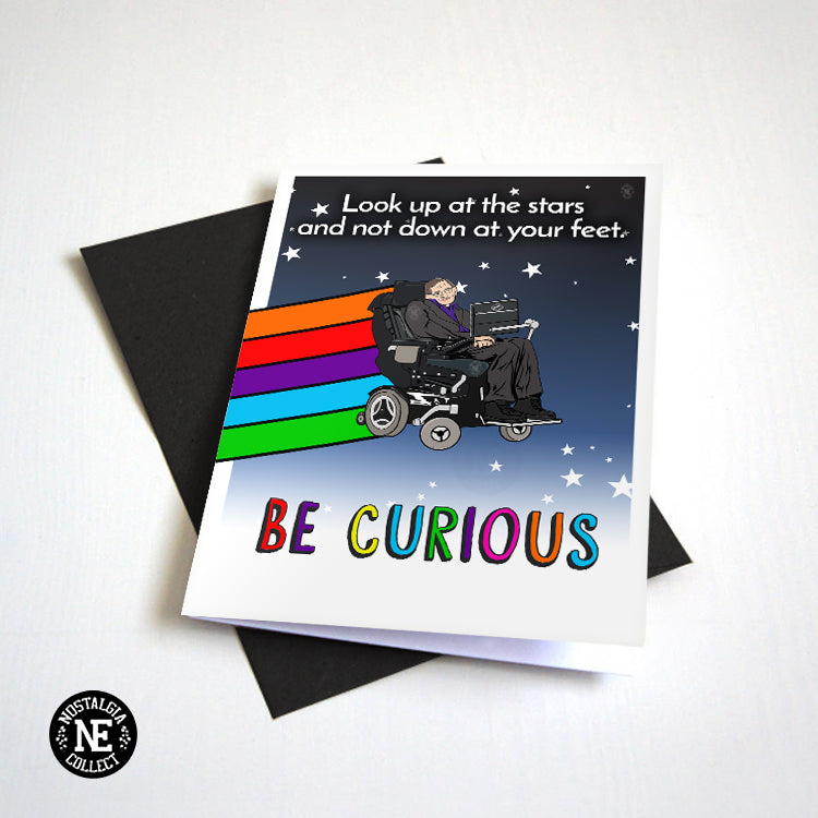 Stephen Hawking Graduation Card