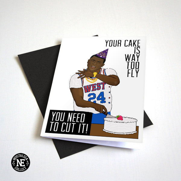 You Need to Cut It birthday card by Nostalgia Collect