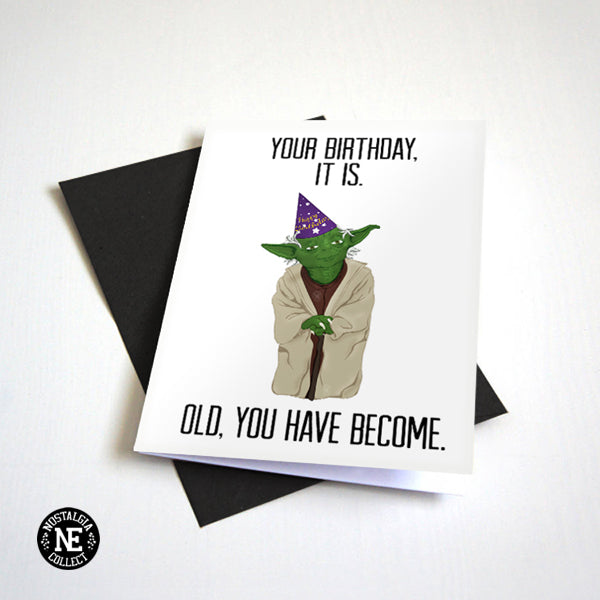 Your Birthday It Is. Old birthday card by Nostalgia Collect