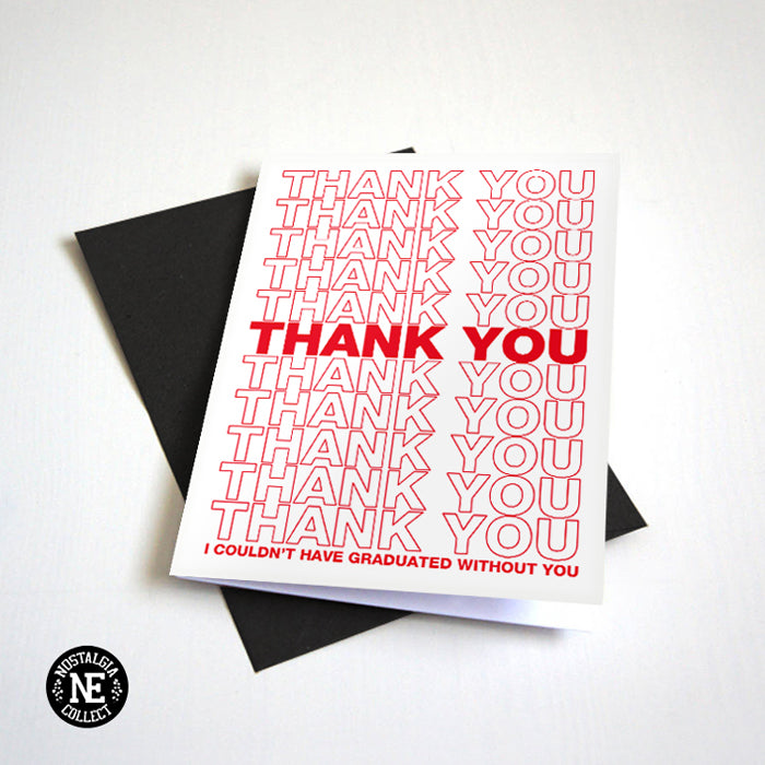 Thank You Graduation Card