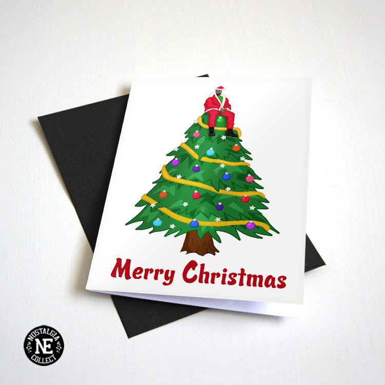 Views from the Christmas Tree Christmas card by Nostalgia Collect