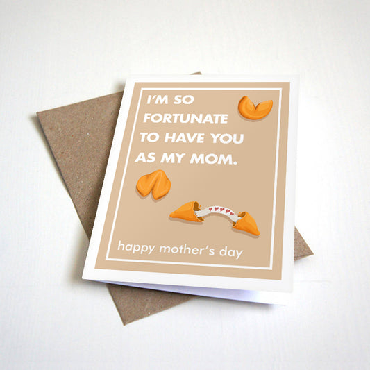 Fortune Cookie Mother's Day Card by Nostalgia Collect