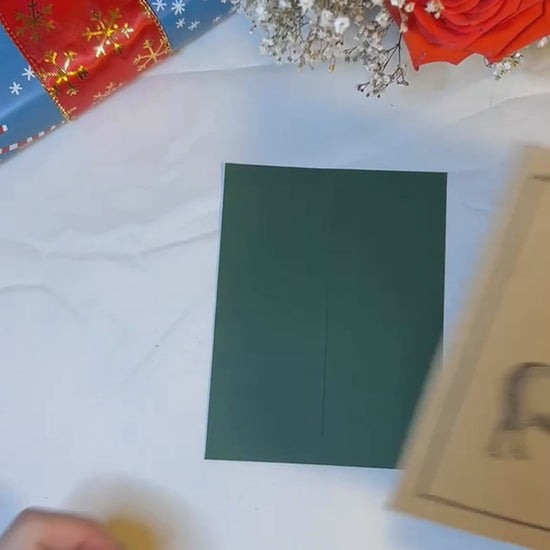 Christmas Critters card set video: six funny animal pun Christmas cards shown one by one