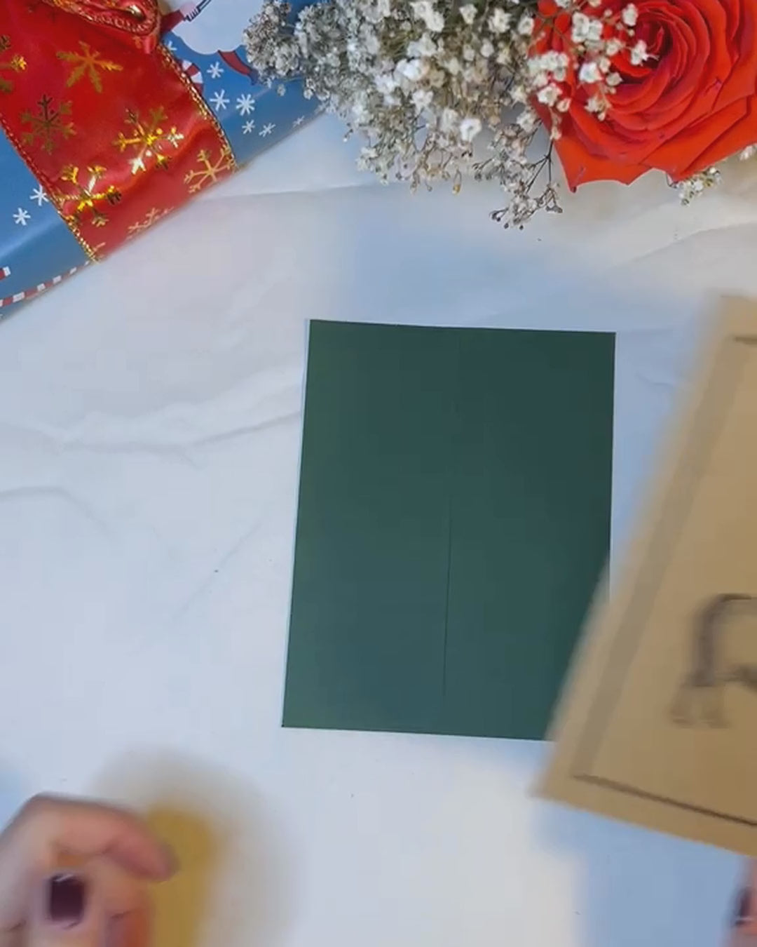 Christmas Critters card set video: six funny animal pun Christmas cards shown one by one