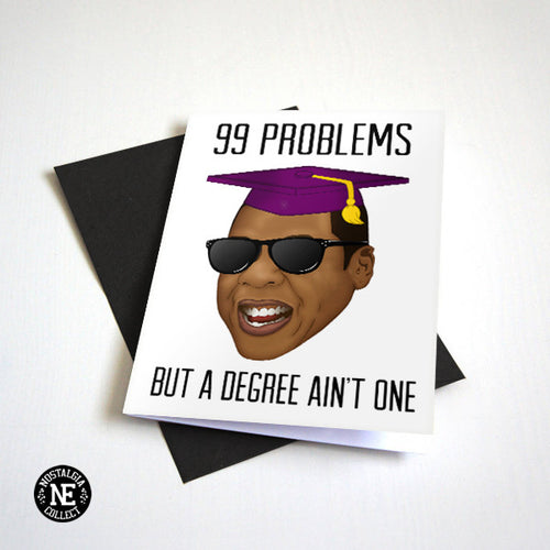 Jay Z Graduation Card