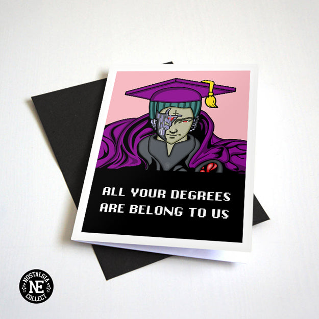 Video Game Graduation Card