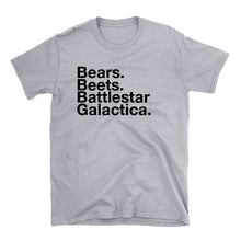 Bears. Beets. Battlestar Galactica Tee