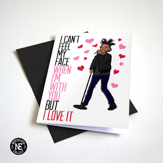 When I'm With You Valentine's Day card by Nostalgia Collect