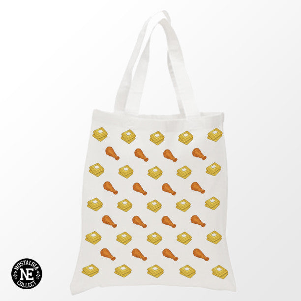 Chicken & Waffles Tote Bag - Shopping Bag