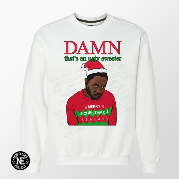 Damn That's An Ugly Sweater - Ugly Hip Hop Christmas Sweater