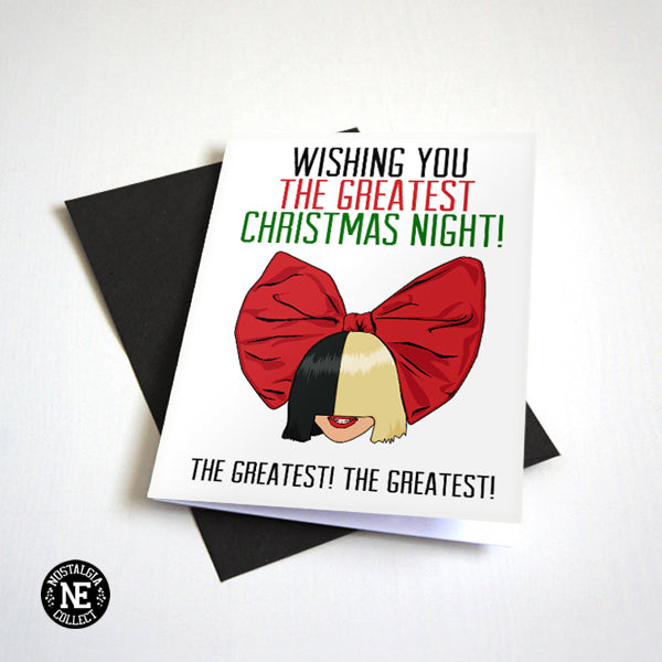 Wishing You the Greatest Christmas Night - Greeting Card