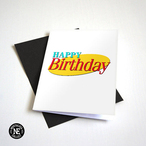 Seinfeld Birthday Card - 