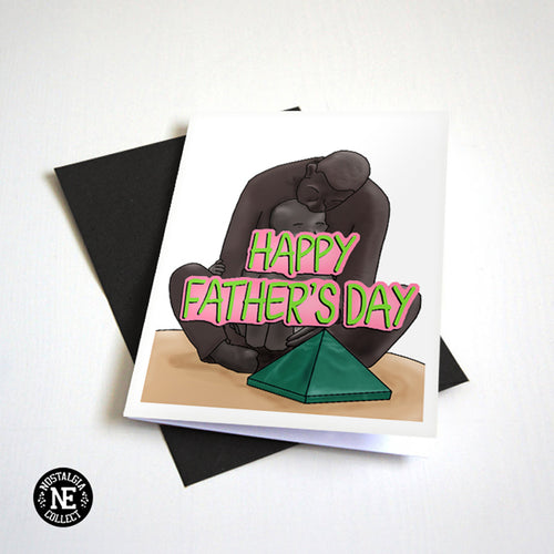 Happy Father's Day Card - Father and Child