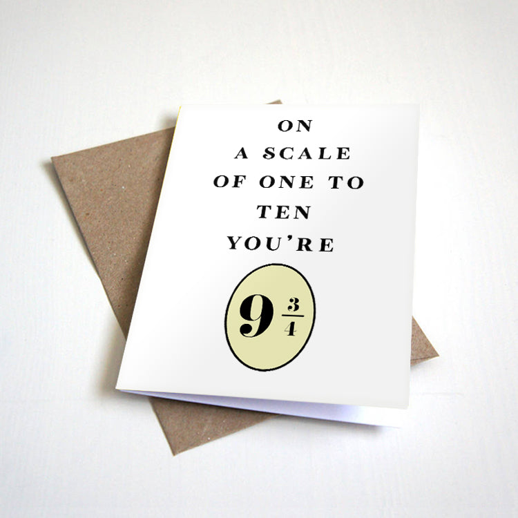 King's Cross Anniversary Card or Valentine's Card by Nostalgia Collect