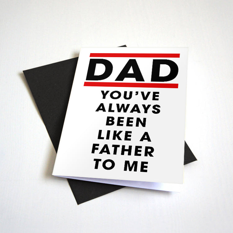 Like A Father - Short and Simple Father's Day Card