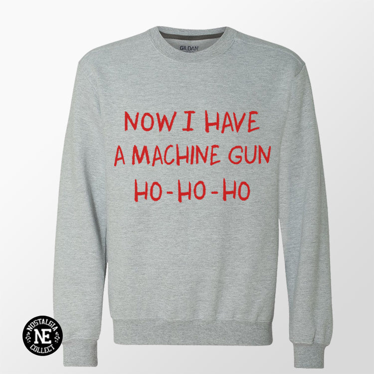 Now I Have A Machine Ho Ho Ho - Retro Christmas Sweater
