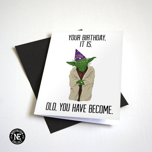 Your Birthday It Is. Old birthday card by Nostalgia Collect