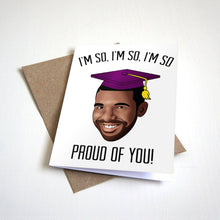 So Proud of You - Hip Hop Rap Graduation Card - Congrats Card