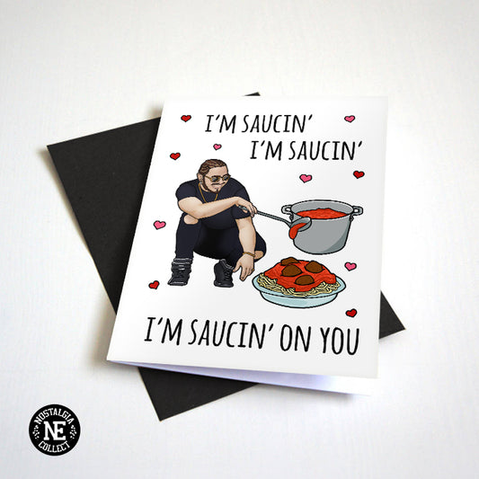 Post Malone Valentine's Card by Nostalgia Collect