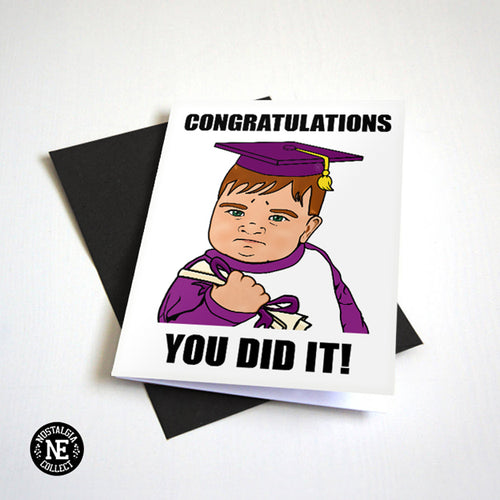 Success Kid Grad Card