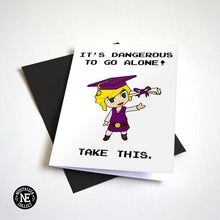 Zelda Graduation Card