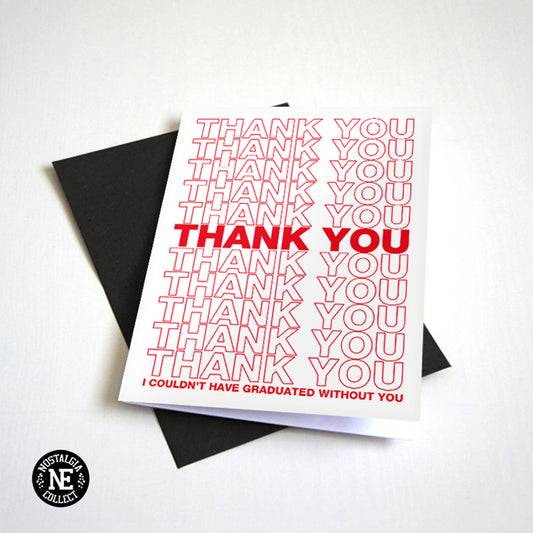 Thank You Graduation Card