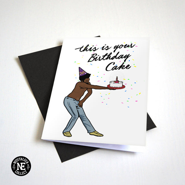 This Is Your Birthday Cake birthday card by Nostalgia Collect