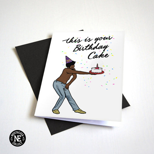 This Is Your Birthday Cake birthday card by Nostalgia Collect