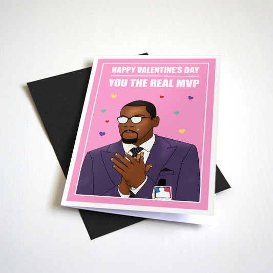 Valentine's Day MVP Valentine's Day card by Nostalgia Collect