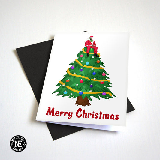 Views from the Christmas Tree Christmas card by Nostalgia Collect