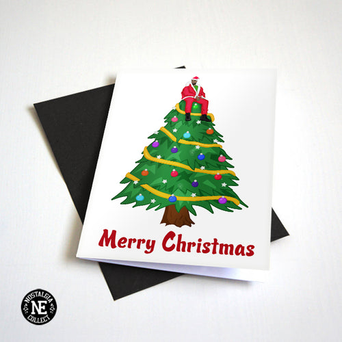 Views from the Christmas Tree - Hip Hop Christmas Card