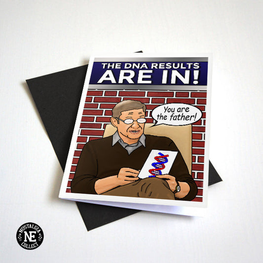 Funny Father's Day Card or New Expecting Father Card by Nostalgia Collect